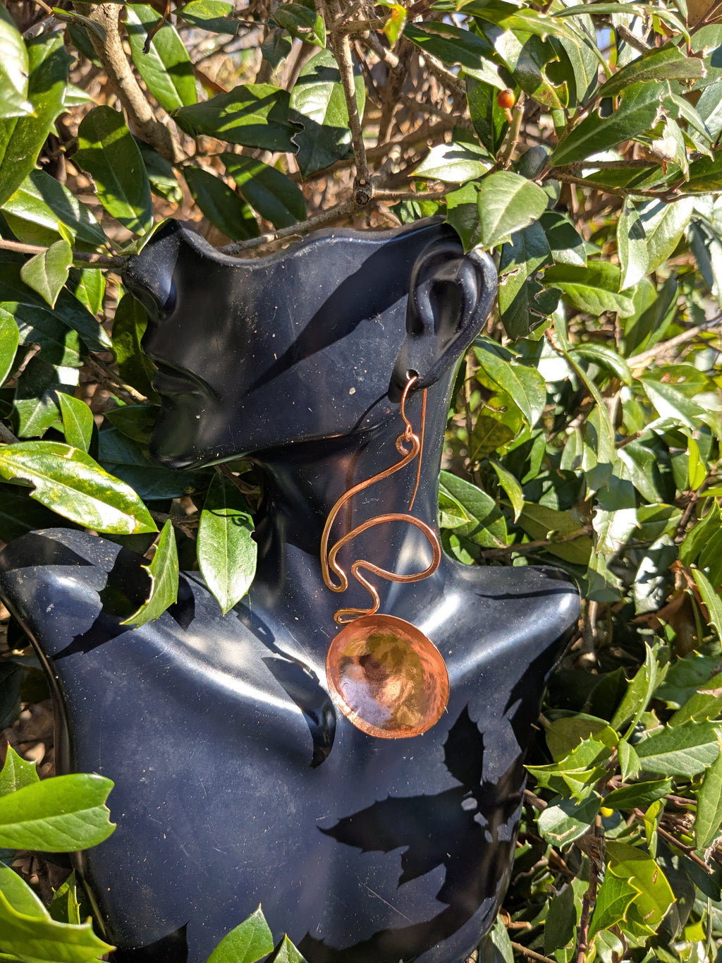 Sheila E Copper Earrings