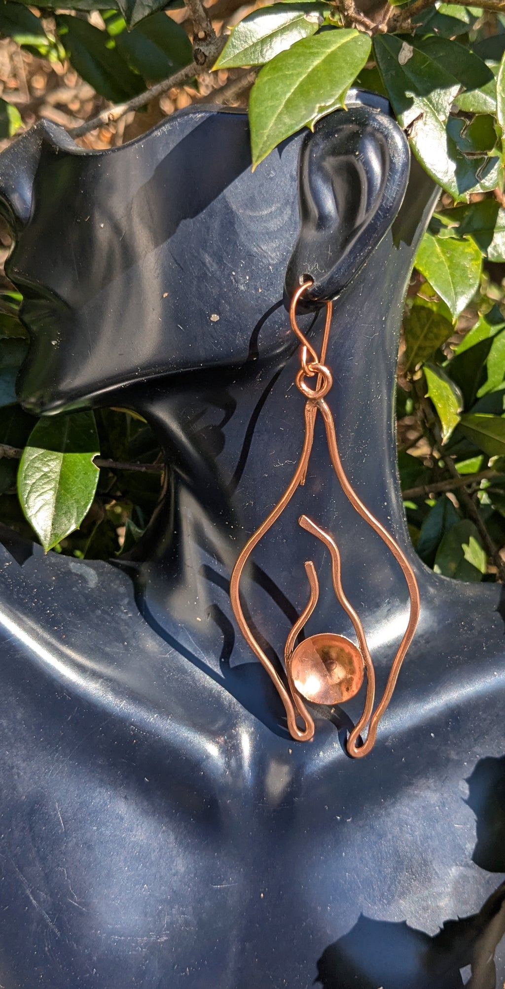 Briana Scurry Copper Earrings